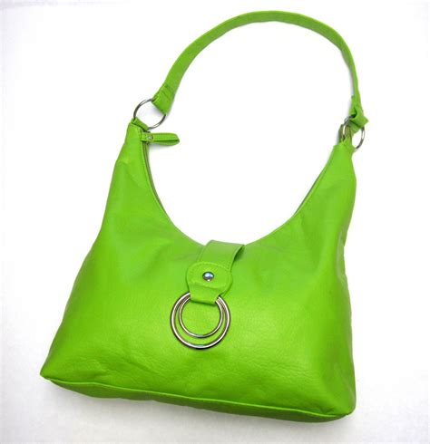 women's lime green handbags